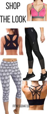 AFFORDABLE WORKOUT CLOTHES - CAPRI PANTS AND BRAS