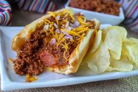 Tonna's hot dog sauce recipe is a little different than other sauces we've tried. It's very flavorful - spicy and sweet with a slight tang. The perfect chili dog!