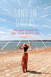 Where you can find sand in Dallas: Lynn Creek Park at Joe Pool Lake