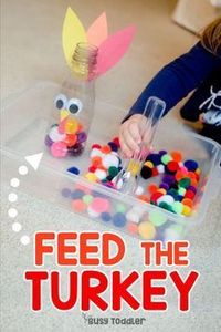 Feed the Turkey Thanksgiving Activity