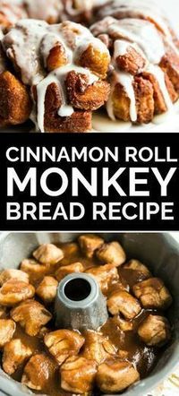 Two of my all time favorite easy breakfast recipes have to be cinnamon rolls and monkey bread. So this cinnamon roll monkey bread recipe was a no brainer for me. With only 5 ingredients, this recipe couldn’t be easier. Using prepared large cinnamon rolls, instead of grands biscuits, makes this version of traditional monkey bread so simple. Even better — if you want to add frosting, you can literally just use the premade frosting that comes with the cinnamon rolls.