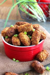 Vegan Chickpea Cauliflower Tots Recipe - Vegan in the Freezer