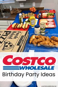 Throw an amazing Costco themed birthday party with these ideas for food, decorations, activities, and more! 