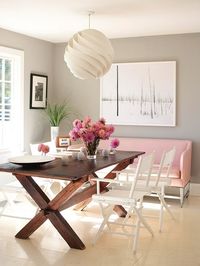 Benjamin Moore Skipping Stone---kitchen/breakfast wall color.