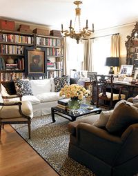 Artist Craig Schumacher calls the bedroom of the 1930s Dallas house he and stylist Phililp Kirk share and decorated together his "English butler's bedroom."