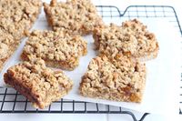 Whole Wheat Apricot Jam Granola Bars - The Sweet and Simple Kitchen