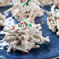 White Chocolate Haystacks - Spicy Southern Kitchen