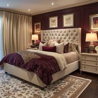 Modern Room Looks with Burgundy and Beige Color Schemes • 333+ Inspiring Lifestyle Ideas