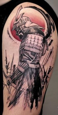 <<Check out more Samurai tattoos #tattoomenow #tattooideas #tattoodesigns #tattoos #samurai #japanese