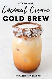 Coconut Cream Cold Brew -