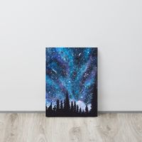 "Starry Night Sky in Oregon" Canvas Prints — Karly Farley Fine Art