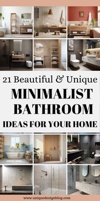 Discover the art of minimalist bathroom design with 'Sleek and Serene.' Uncover minimalist bathroom ideas that fuse functionality with elegance. Get inspired by minimalist bathroom decor ideas that transform your space into a modern sanctuary.