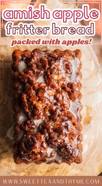 Get ready to fall in love with fall baking with this Amish Apple Fritter Bread! Easy to make and loaded with cinnamon and fresh apples, this recipe delivers a slice of heaven with every bite. Ideal for a quick breakfast or a sweet afternoon indulgence.