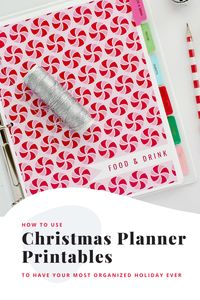 Ready to have your best, most stress-free holiday season ever? Learn how to use Christmas Planner Printables to assemble a holiday planner full of all the checklists and spreadsheets you need to ensure no festive detail gets overlooked!