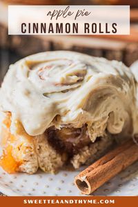 Apple Pie Cinnamon Rolls