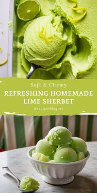 Beat the heat with this Homemade Lime Sherbet recipe that's taking Pinterest by storm! Simple, zesty, and refreshing – perfect for summer days. Try it now! #LimeSherbet #SummerTreats #HomemadeDesserts #ViralRecipes #CoolTreats #PinterestFavorites