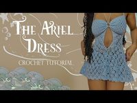 The Ariel Dress | Crochet tutorial - YouTube