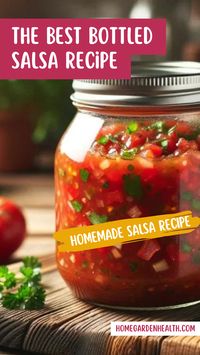 Best Bottled Salsa Recipe - Best Homemade Salsa for Canning