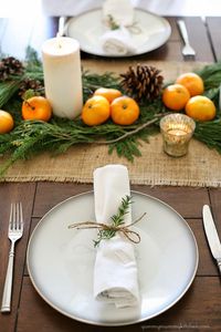 Thanksgiving Tablescapes to Inspire You | The Everyday Hostess | Holiday table, decor, and place settings