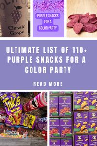 Elevate Your Celebrations with a Purple Palette! Dive into our regal world of purple snacks perfect for every event, from lavish royal-themed parties to meaningful Alzheimer’s awareness gatherings. Explore vibrant, tasty treats that promise to enchant your guests and elevate your tablescape with luxurious, vibrant hues. Click for a curated list of snacks & inspiring ideas to turn your occasions into a visual and gastronomic feast! #PurpleParty #SnackIdeas #ThemedParty #CelebrateIn