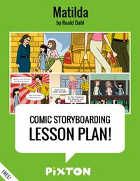 Your students will love writing about POPULAR FICTION with Pixton comics and storyboards! This FREE lesson plan features a Teacher Guide, themed characters and props. PLUS 3 awesome activities with interactive rubrics, student examples and printable handouts.