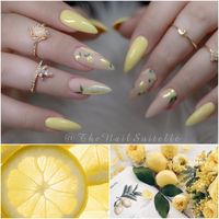 lemon nails | Yellow nails | Short summer nails | Almond nails | Lemon yellow short nails | mirror powder chrome nail art | #longnails #falsenails #pressonnails #ombrenails #pastelnails #newnailtrend #nailtrends2022 #dndpolish #pressonnailart #apresnails #yellownails #nailswithart #shortnails #coffinnails #mattenails #lightyellow #yellowaesthetics #3dnailart #nailart #nailswithart #lemonnails #lemons #yellow #gelxnails #gelnailart #chromenails