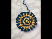 Celtic Sun Granny Square #shorts #crochet - YouTube