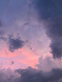 purple sky, pink sky, clouds, sky