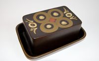 Denby. Arabesque. 1962-63. Butter dish.