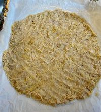 Incredible Keto Canned Chicken Pizza Crust 3