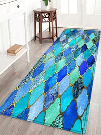 Vintage Pattern Water Absorption Area Rug