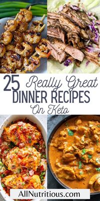 Are you looking for keto dinner ideas that are healthy and the family will love? Here are some healthy keto recipes for lunch or dinner that makes it even easier to stick to keto.