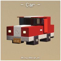 GAS STATION ideas! ⛽️ Here’s three decoration ideas for a gas station in minecraft!! 🚘 The car is designed by u/ashr314 , I made a few… | Instagram