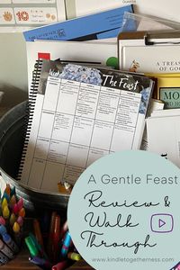 We have used A Gentle Feast for years and we want you to know all about it. In this video you will get an inside look at A Gentle Feast - A Charlotte Mason curriculum for grades 1 - 12