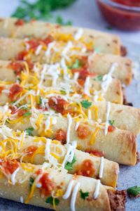 Simple Beef Taquitos – 5 Boys Baker