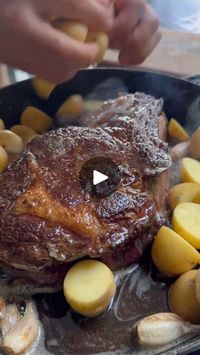 1.4M views · 4.1K reactions | Une belle cote de bœuf à la poêle à la maison du chef Julien Duboué | Une belle cote de bœuf à la poêle à la maison du chef Julien Duboué ✨ | By ELLE à table | Facebook