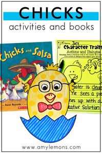 FREE Chick Activities and Picture Book Ideas - Amy Lemons