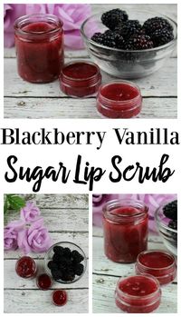 Blackberry Vanilla Sugar Lip Scrub