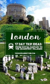 An exhaustive and diverse list of day trips from London, including castles, seafront walks, quaint villages and exciting cities.