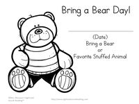 Teddy Bear Picnic Invitations - Cute, free,and printable.