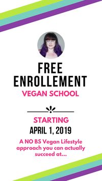 Don't know where to start it making the lifestyle switch? Start HERE. A NEW Free course for "Veganners" looking for realistic advice. FREE Enrollment starts April 1, 2019    #Vegan #VeganHacks #EatMorePlants