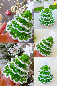 Create a charming and festive atmosphere this holiday season with our **Crochet Christmas Tree Pattern**. This beginner-friendly crochet tutorial is designed for crafters of all skill levels, making it easy to create your very own amigurumi Christmas trees. Each tree is uniquely designed to bring warmth and character to your holiday decor, perfect for brightening up your home or gifting to loved ones.