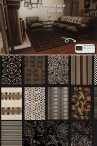 Transform your Sims' spaces with these stunning Sims 4 rugs CC at number 31 on my CC list! Featuring earthy patterns and cozy textures, these rugs add warmth and elegance to any room—be it a bathroom, bedroom, or living room. From plush area rugs to sleek runners, this collection has everything you need for stylish flooring. Most of these Maxis Match gems are easy to download from Tumblr and Patreon, making them a must-have for your decor CC folder.