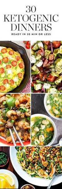 The ketogenic diet is a high-fat, moderate-protein, low-carb eating plan that could help you lose weight. If it’s cool with your doctor, try one of these 30-minute keto-friendly dinners.