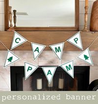 Personalized Camp Bachelorette Banner Girls Bach Weekend Glamping Trip Decorations, Themed Bridal Party Garland, Summer Camp Cabin Bunting - Etsy