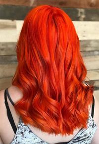 59 Fiery Orange Hair Color Shades: Orange Hair Dyeing Tips - Glowsly