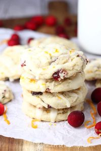 Cranberry and orange come together in this soft and chewy holiday drop cookie. Every holiday season I try several new cookie recipes. Most of them are tasty, but only a select few go into the