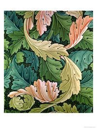 "Acanthus" Wallpaper Design, 1875 by William Morris