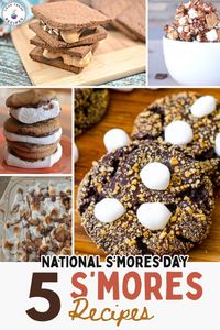 To celebrate National S'mores Day, we're sharing 5 great variations of s'more recipes.