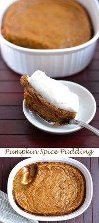 Baked Pumpkin Spice Pudding | ImPECKable Eats